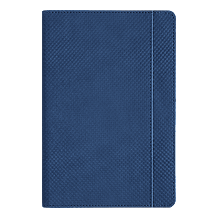 Ежедневник Flexy Smart Combi Daphne А5, синий, недатированный, в гибкой обложке