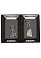 Набор ZIPPO Влюбленные зомби из двух зажигалок с покрытием Iron Stone™, серые, матовые small_img_4