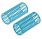 Бигуди пластик Dewal Beauty d38ммx76мм,(10 шт) голубые в комплекте шпильки р-р 80мм_ГОЛУБОЙ