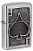 Зажигалка ZIPPO Ace Of Spades с покрытием Brushed Chrome, латунь/сталь, серебристая, 38x13x57 мм small_img_1
