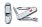 Нож перочинный VICTORINOX Money Clip, 74 мм, 5 функций, алюминиевая рукоять, серебристый_СЕРЕБРИСТЫЙ