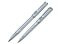 Набор Pierre Cardin PEN&PEN: ручка шариковая + роллер. Цвет - серебристый. Упаковка Е. small_img_1