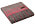 Плед Marzotto x Valerie Concept ANDES 1013_серый, красный