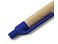 Ручка шариковая ALDER из переработанного картона, натуральный/королевский синий small_img_3