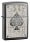 Зажигалка ZIPPO Classic с покрытием Black Ice ®, латунь/сталь, чёрная, глянцевая, 38x13x57 мм_ЧЕРНЫЙ
