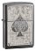 Зажигалка ZIPPO Classic с покрытием Black Ice ®, латунь/сталь, чёрная, глянцевая, 38x13x57 мм small_img_1