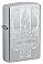 Зажигалка ZIPPO Harley-Davidson® c покрытием Satin Chrome™, латунь/сталь, серебристая, 38x13x57 мм small_img_1