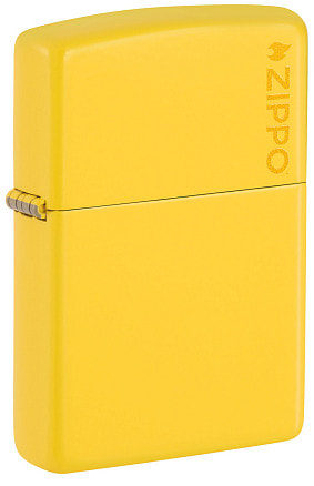 Зажигалка ZIPPO Classic с покрытием Sunflower, латунь/сталь, желтая, глянцевая, 38x13x57 мм