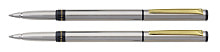 Набор Pierre Cardin PEN&PEN: ручка шариковая + роллер, серебристый. Упаковка Е