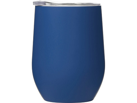 Термокружка Vacuum mug C1, soft touch, 370мл, синий