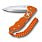 Нож охотника VICTORINOX Hunter Pro Alox LE 2021 130 мм, 4 функции, с фиксатором лезвия, оранжевый_ОРАНЖЕВЫЙ
