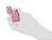 Зажигалка ZIPPO Slim® с покрытием Pink Matte, латунь/сталь, розовая, матовая, 29x10x60 мм small_img_2