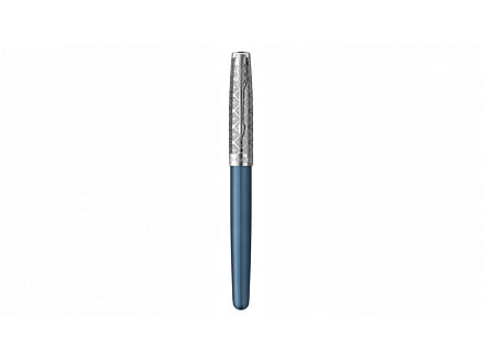 Ручка-роллер Parker Sonnet Premium Refresh BLUE CT, стержень: F, цвет чернил: black, в подарочной упаковке