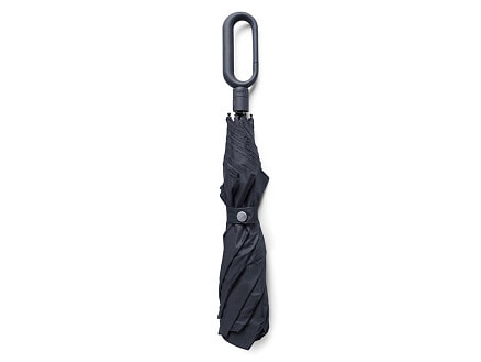 Зонт складной Mini Hook, черный