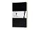 Записная книжка Moleskine Volant (нелинованная, 2 шт.), Large (13х21см), черный small_img_1