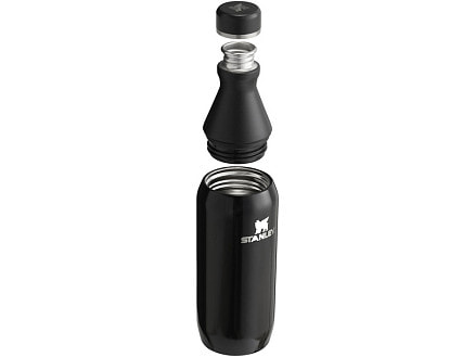 Бутылка для воды Stanley All Day Slim объемом 350 мл - черный глянцевый