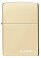 Зажигалка ZIPPO Logo с покрытием Champagne, латунь/сталь, золотистая, глянцевая, 38x13x57 мм small_img_2