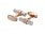 Запонки More Chrome_СЕРЕБРИСТЫЙ, ЗОЛОТИСТЫЙ