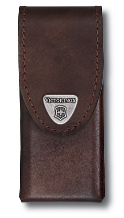 Чехол на ремень VICTORINOX для мультитулов SwissTool Spirit Plus, кожаный, коричневый