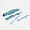 Набор Wheat Hit, синий_синий
