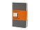 Записная книжка Moleskine Cahier (в линейку, 3 шт.), Pocket (9х14см), серый small_img_1