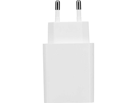 Сетевое зарядное устройство c выходами USB-A и USB-C Recharger, 10 Вт, белый