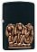 Зажигалка ZIPPO Classic с покрытием Black Matte, латунь/сталь, чёрная, матовая, 38x13x57 мм small_img_1