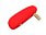 PB_Small_stone Универсальное зарядное устройство power bank в форме камня. 2600MAH. Красный_КРАСНЫЙ