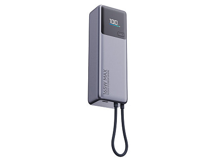 Внешний аккумулятор со встроенным кабелем Xiaomi 165W Power Bank 10000mAh (Integrated Cable) GL