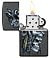 Зажигалка ZIPPO Wolf Skull с покрытием Iron Stone™, латунь/сталь, серая, матовая, 38x13x57 мм small_img_2