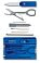Швейцарская карточка VICTORINOX SwissCard Classic, 10 функций, полупрозрачная синяя small_img_1