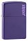 Зажигалка ZIPPO Classic с покрытием Purple Matte, латунь/сталь, фиолетовая, матовая, 38x13x57 мм small_img_1