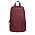 Рюкзак BASIC, бордовый меланж, 27x40x14 см, oxford 300D_красный