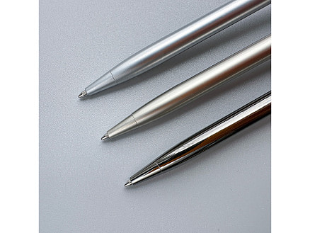 Ручка шариковая автоматическая BrunoVisconti® PALERMO цвет корпуса вороненая сталь, 0.7 мм