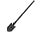 Складная лопата Nextool, черная (NE20206)_ЧЕРНЫЙ