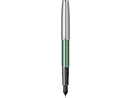 Перьевая ручка Parker Sonnet Essentials Green SB Steel CT, перо: F, цвет чернил: black, в подарочной упаковке.