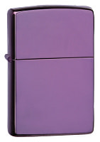 Зажигалка ZIPPO Classic с покрытием Abyss™, латунь/сталь, фиолетовая, глянцевая, 38x13x57 мм