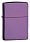Зажигалка ZIPPO Classic с покрытием Abyss™, латунь/сталь, фиолетовая, глянцевая, 38x13x57 мм_ФИОЛЕТОВЫЙ