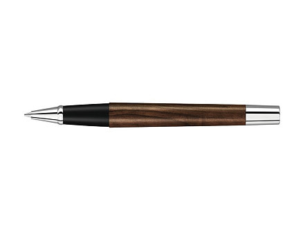 Ручка роллер TITAN WOOD R, синий, 0.7 мм, коричневый/серебряный