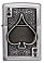 Зажигалка ZIPPO Ace Of Spades с покрытием Brushed Chrome, латунь/сталь, серебристая, 38x13x57 мм small_img_2
