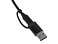 USB-хаб Link с коннектором 2-в-1 USB-C и USB-A, 2.0/3.0, черный small_img_4