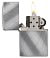 Зажигалка ZIPPO Classic с покрытием Brushed Chrome, латунь/сталь, серебристая, матовая, 38x13x57 мм small_img_2