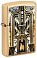 Зажигалка ZIPPO Art Deco Flame с покрытием High Polish Brass, латунь/сталь, золотистая, 38x13x57мм small_img_1