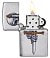 Зажигалка ZIPPO Sword Skull Desig с покрытием Brushed Chrome, латунь/сталь, серебристая, 38x13x57 мм small_img_3