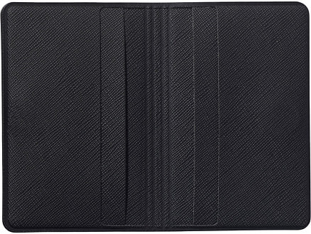 Футляр-книжка на 4-е карты с RFID Favor, черный
