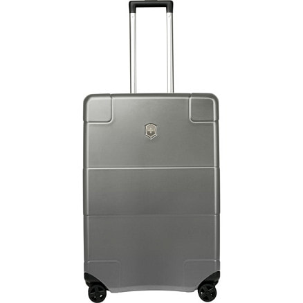 Чемодан VICTORINOX Lexicon, серый, 100% поликарбонат, 45x28x68 см, 73 л