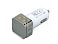 Автомобильная зарядка CC-03, 2 USB порта, квадратное основание для логотипа, серебро small_img_1