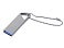 USB 2.0-флешка на 8 Гб с мини чипом, компактный дизайн, отверстие треугольной формы для цепочки small_img_1