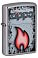 Зажигалка ZIPPO Flame Design с покрытием Street Chrome, латунь/сталь, серебристая, 38x13x57 мм small_img_1