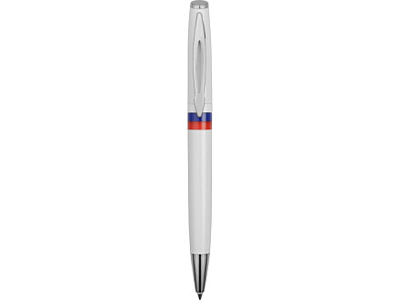Ручка шариковая Отчизна, белый/триколор